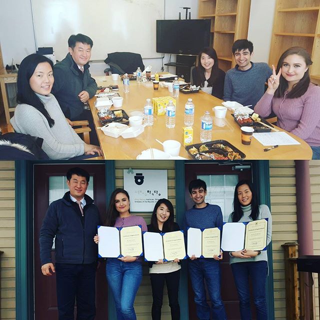 First meeting with members of 2016 e-reporters in ottawa 😍 we had so much fun with you!! #e-reporter #korcan50years.com #koreacanada #koreanembassyofcanada #주캐나다대한민국대사관 #한캐블로그 #이리포터 #일상 #토요일 #데일리