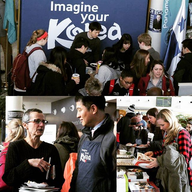 Celebration of cultures 🎉
The Koren Embassy promoted Korea Food "Gimbap" at Algonquin college on Mar.22. 
#Koreanembassy #celebrationofcultures #algonquincollege #gimbap #김밥 #주캐나다대한민국대사관 #한국홍보 #문화 #일상
